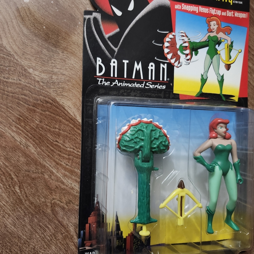 1993 Batman The Animated Series Poison Ivy Action Figure Kenner - Picture 5 of 9